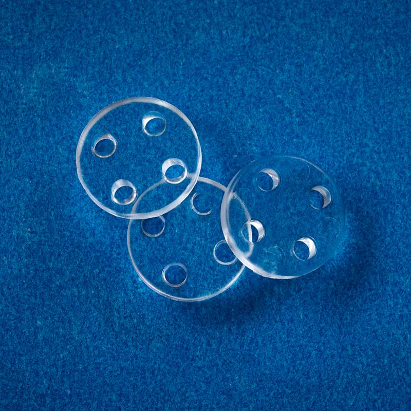 Buttons Square Three bioabsorbable buttons